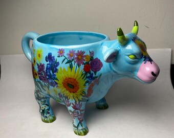 Cow Parade 2002 Cow Moo Flage #7254. Retired - Etsy