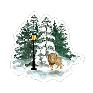 Narnia Sticker | The Lion, the Witch and the Wardrobe | Aslan | C.S. Lewis | Narnia Gifts