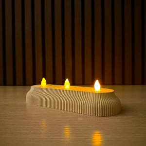 Wooden Tealight Tray | Tealight Tray | Wooden Tea Light Holders | Tealight Candle | Light Centerpiece | Candle Holders | Cozy Home Decor