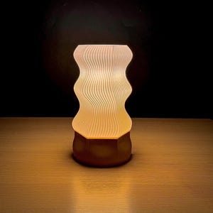 LumiHex Lamp Shade  | Lamp Shade | Home Decor | Table Lamp | Gifts | Indoor Decor |Desk Lamp| Mood Lamp | Cozy Lamp |Ambient Lamp|3D Printed