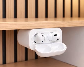 Supporto per AirPods Pro stampato in 3D / Supporto da scrivania, organizer minimalista per la scrivania
