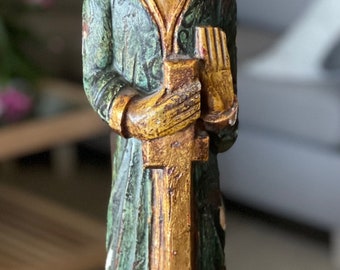 Jesus figurine,  Handcarved,  Catholic