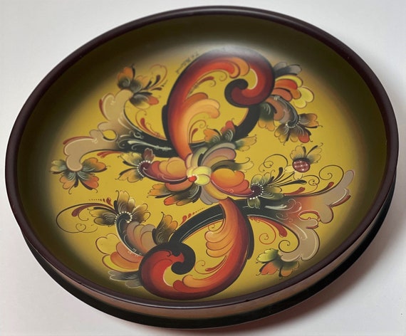 Serving Rosemalt bowl - beer-bowl, decorative and useful