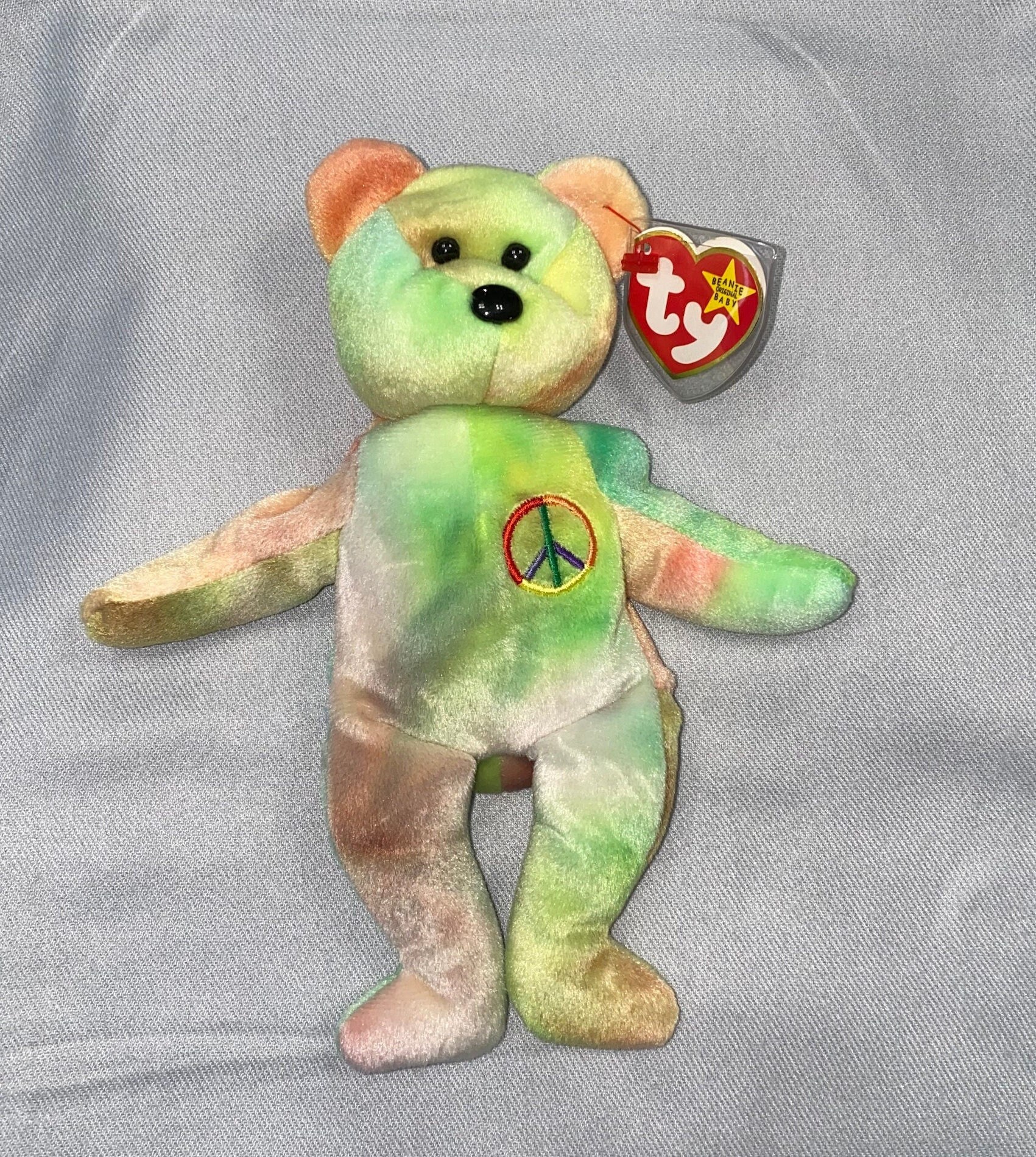 1996 peace beanie baby value cheap