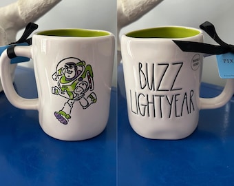 Taza de doble cara de Buzz Lightyear, Toy Story, Disney Pixar, de Rae Dunn