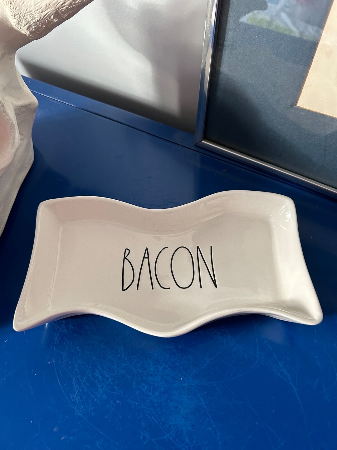 Rae Dunn Bacon Serving Plate Etsy