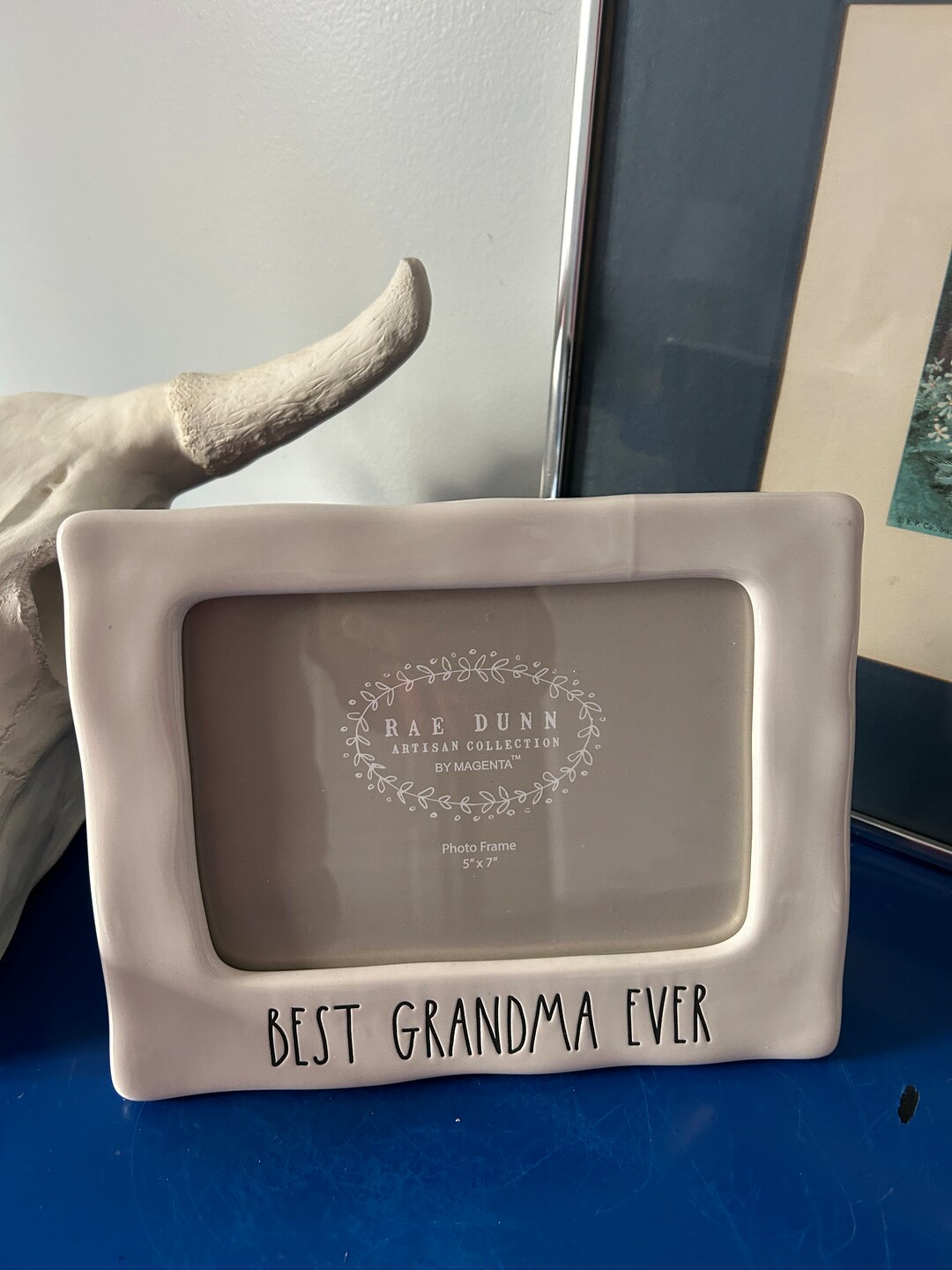 Rae Dunn Best Grandma Ever 5 X 7 Picture Frame Photo Frame Etsy
