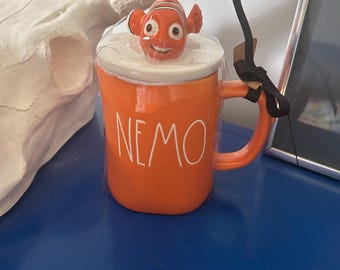 Rae Dunn Disney Pixar Finding Nemo Nemo Topped Mug