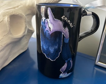 Rae Dunn Disney Pixar Inside Out 2 Ennui Tall Mug