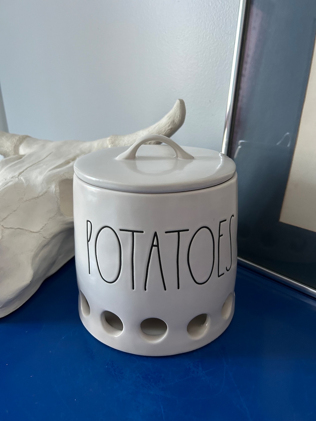 Rae Dunn Potatoes Potato Cellar Canister Etsy