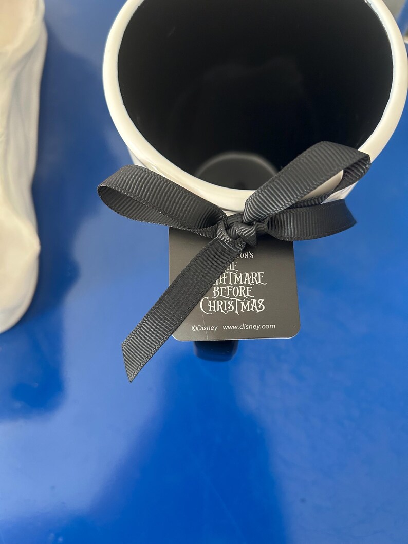 Rae Dunn Disney Nightmare Before Christmas Jack Skellington Your Worst Nightmare Mug image 4