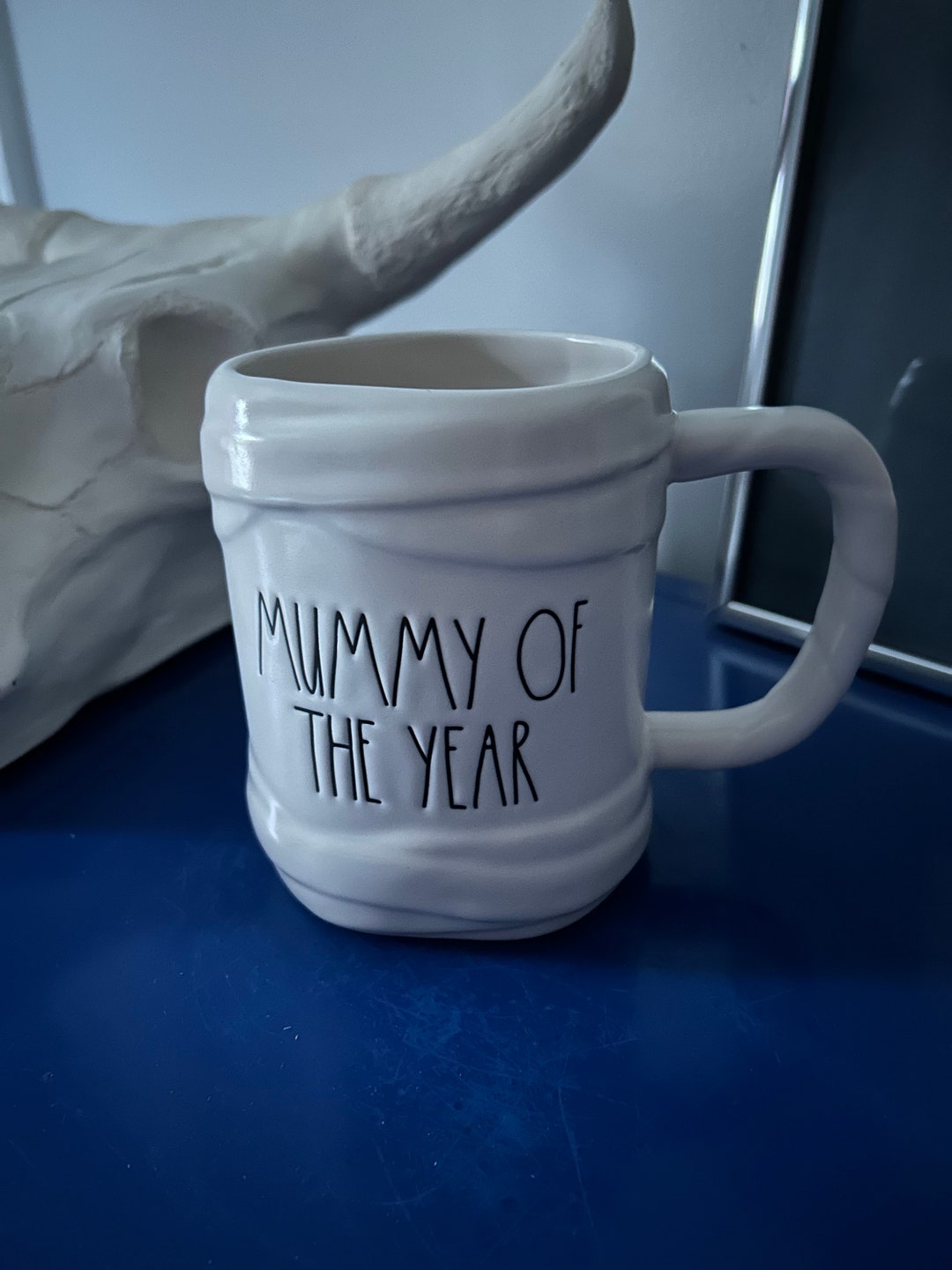Rae Dunn Mummy of the Year Mummy Bandages Halloween Mug Etsy