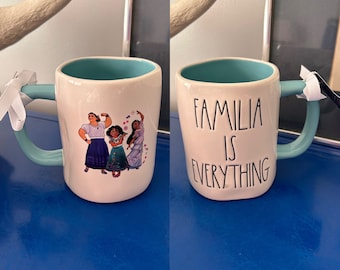 Rae Dunn Disney Encanto Familia is Everything Double Sided Mug