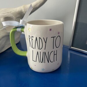 Rae Dunn Disney Pixar Toy Story Alien Ready To Launch Star Pattern Double Sided Mug image 2