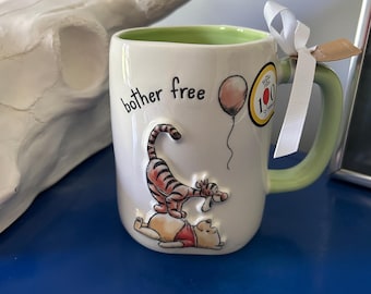 Rae Dunn Disney Winnie the Pooh Pooh Bear Tigger Bother Free Mug