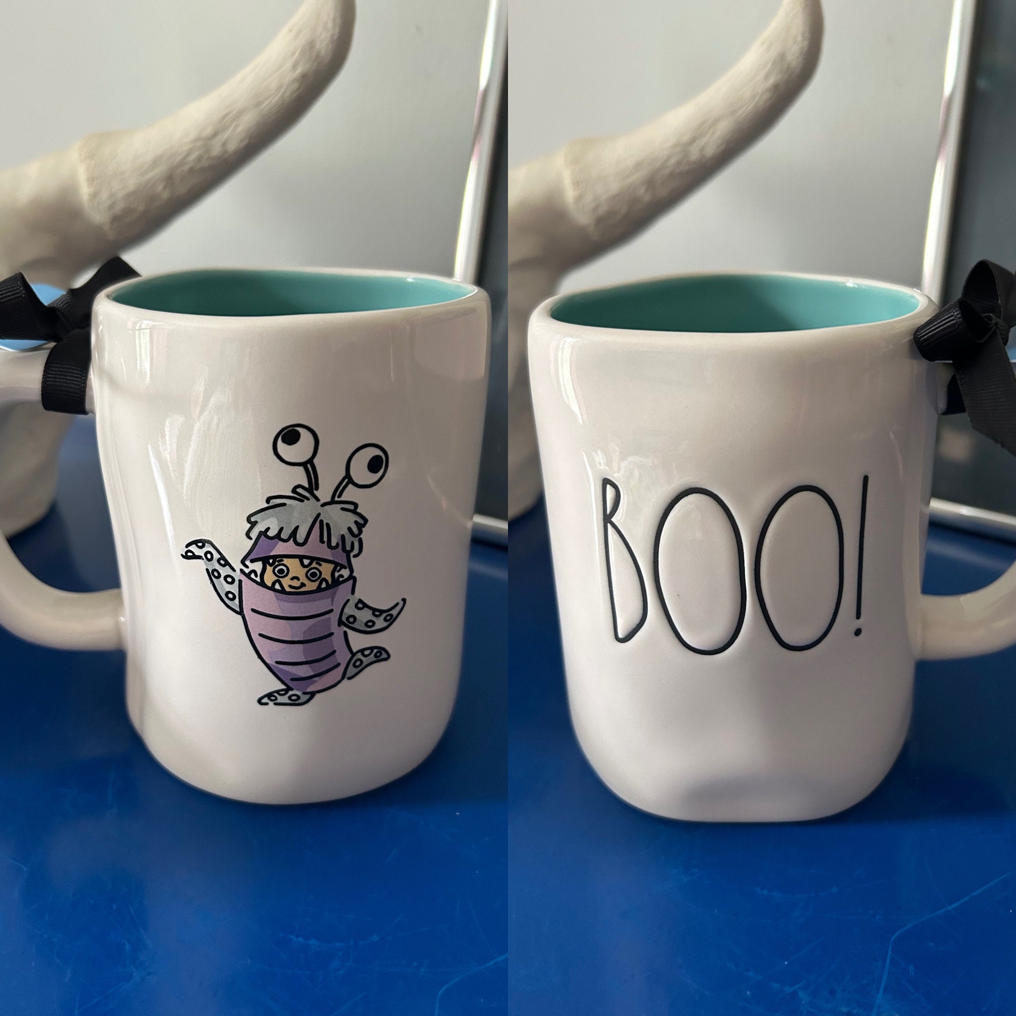 Rae Dunn Disney Monsters Inc Boo Double Sided Mug - Etsy