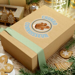 Churro Genießer Sticker - Hellblau