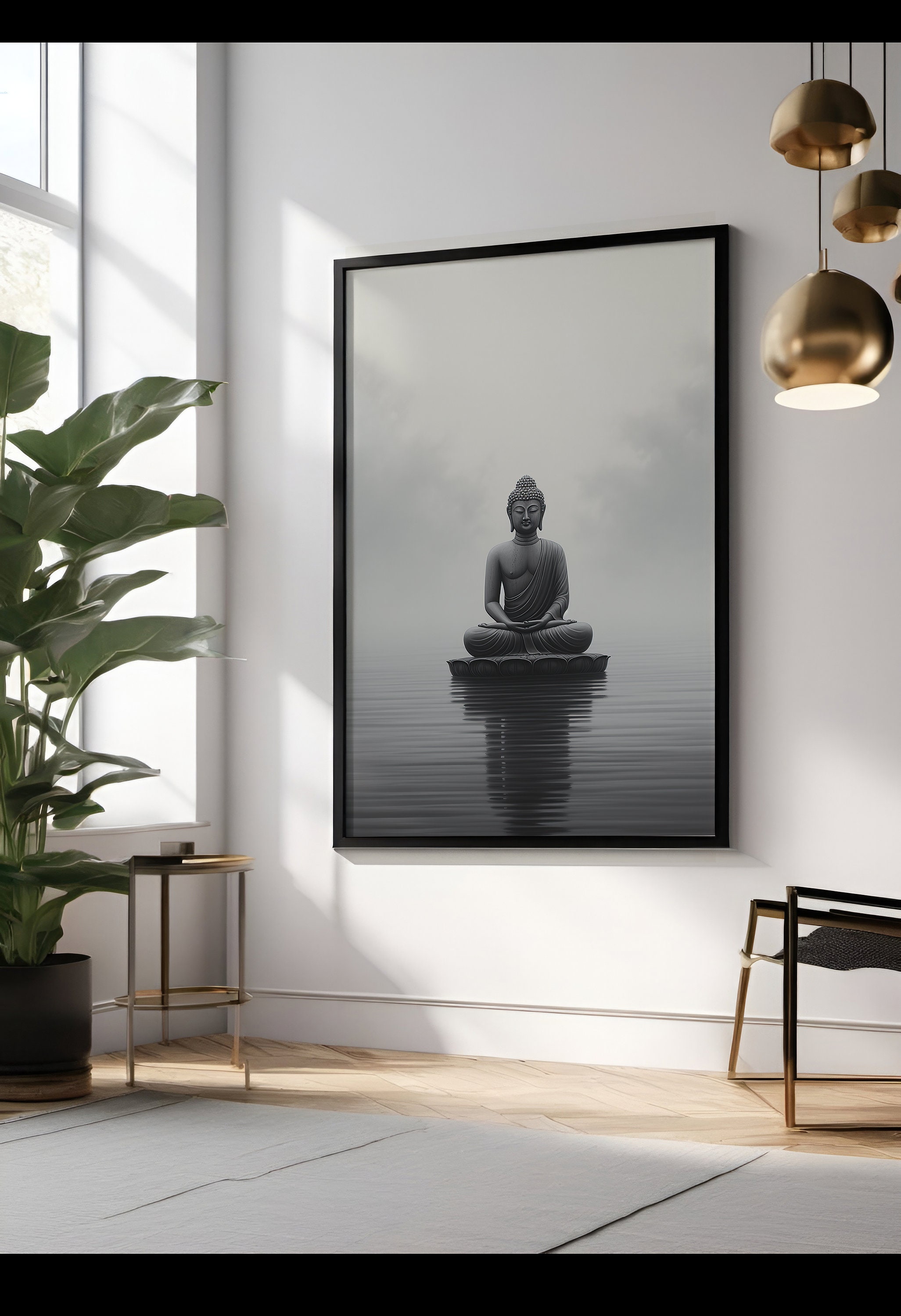 Buddha Wall Art, Wall Art Buddha, Canvas Painting of Buddha, Beautiful — free download