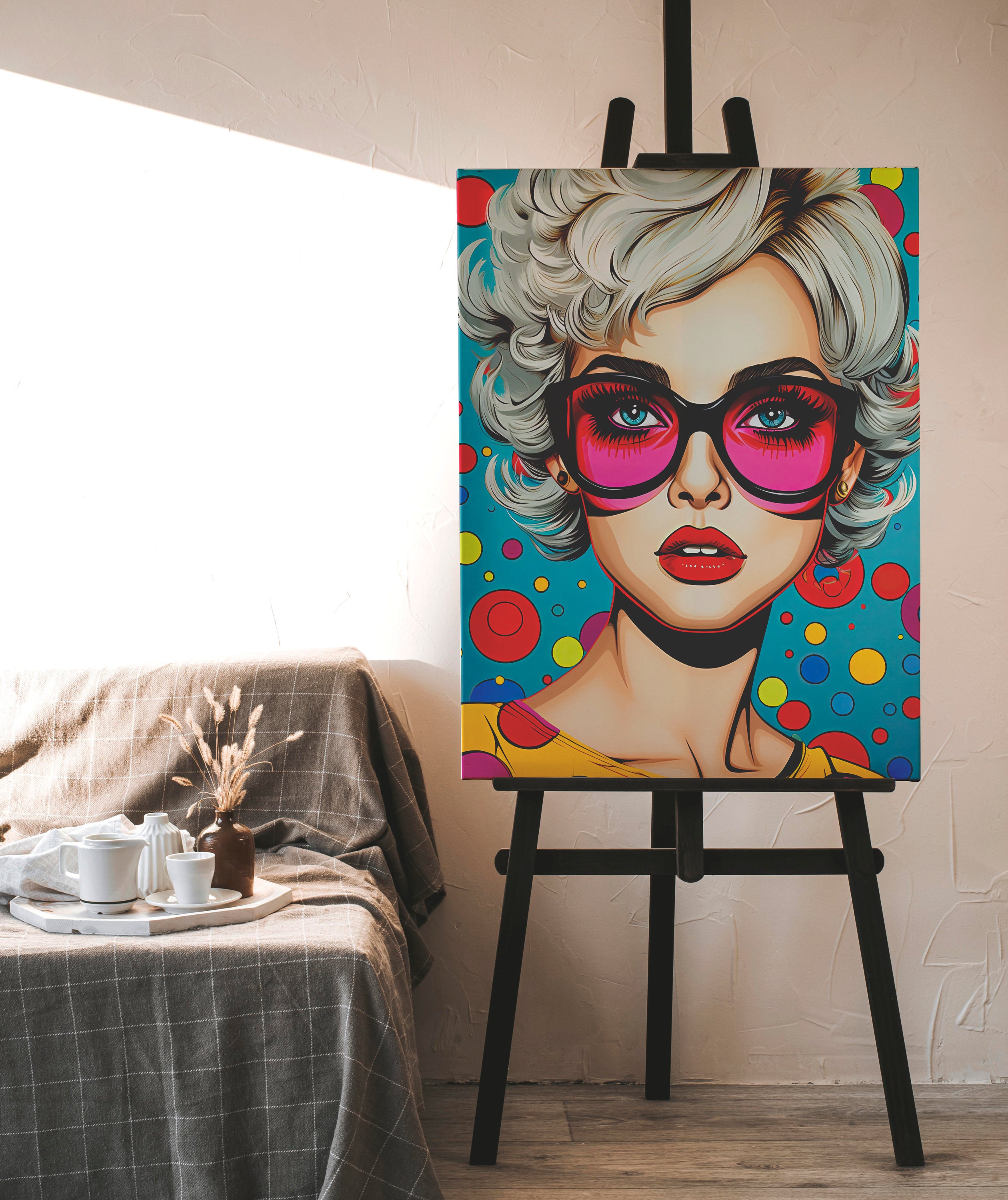 Pop Art Wall Art, Pop Art Print, Pop Art Wallpaper, Pop Culture Wall ...
