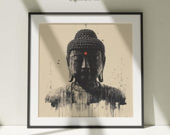 Buddha Wall Art, Wall Art Buddha, Canvas Painting of Buddha, Beautiful Buddha Paintings, Buddha Face Paintings, Buddha Wall Painting