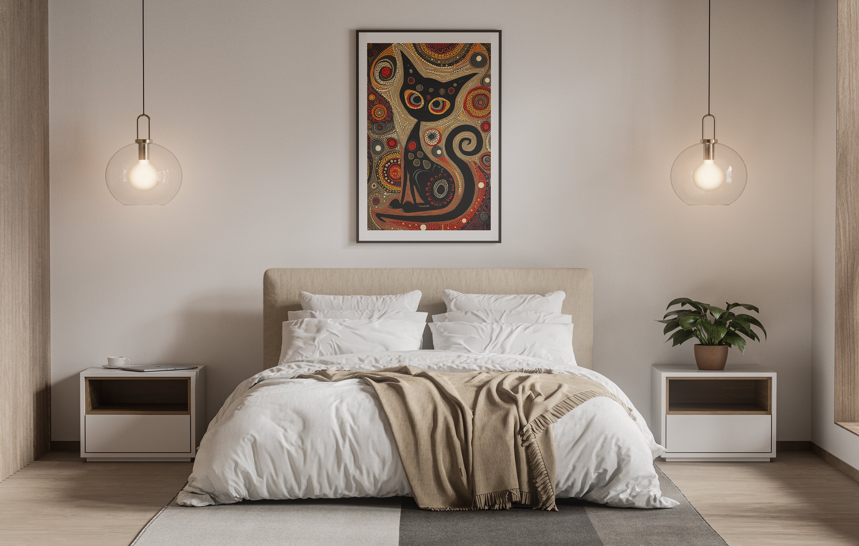 Aboriginal Wall Decor Aboriginal Digital Art Australian Aboriginal