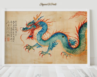 Drakmålning, Drakväggkonst, Kinesisk drakemålning, Japansk drakemålning, Draktryck, Japanska drakemålningar, Drakkonst