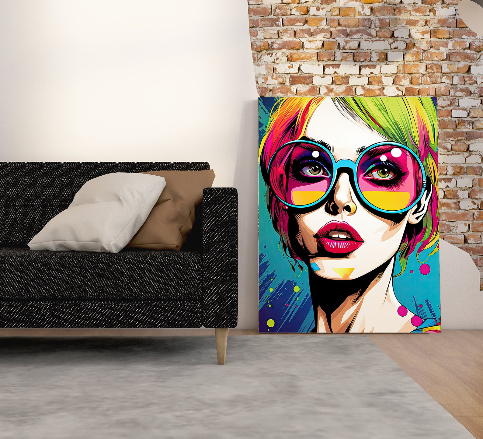 Pop Art Wall Art, Pop Art Print, Pop Art Wallpaper, Pop Culture Wall ...
