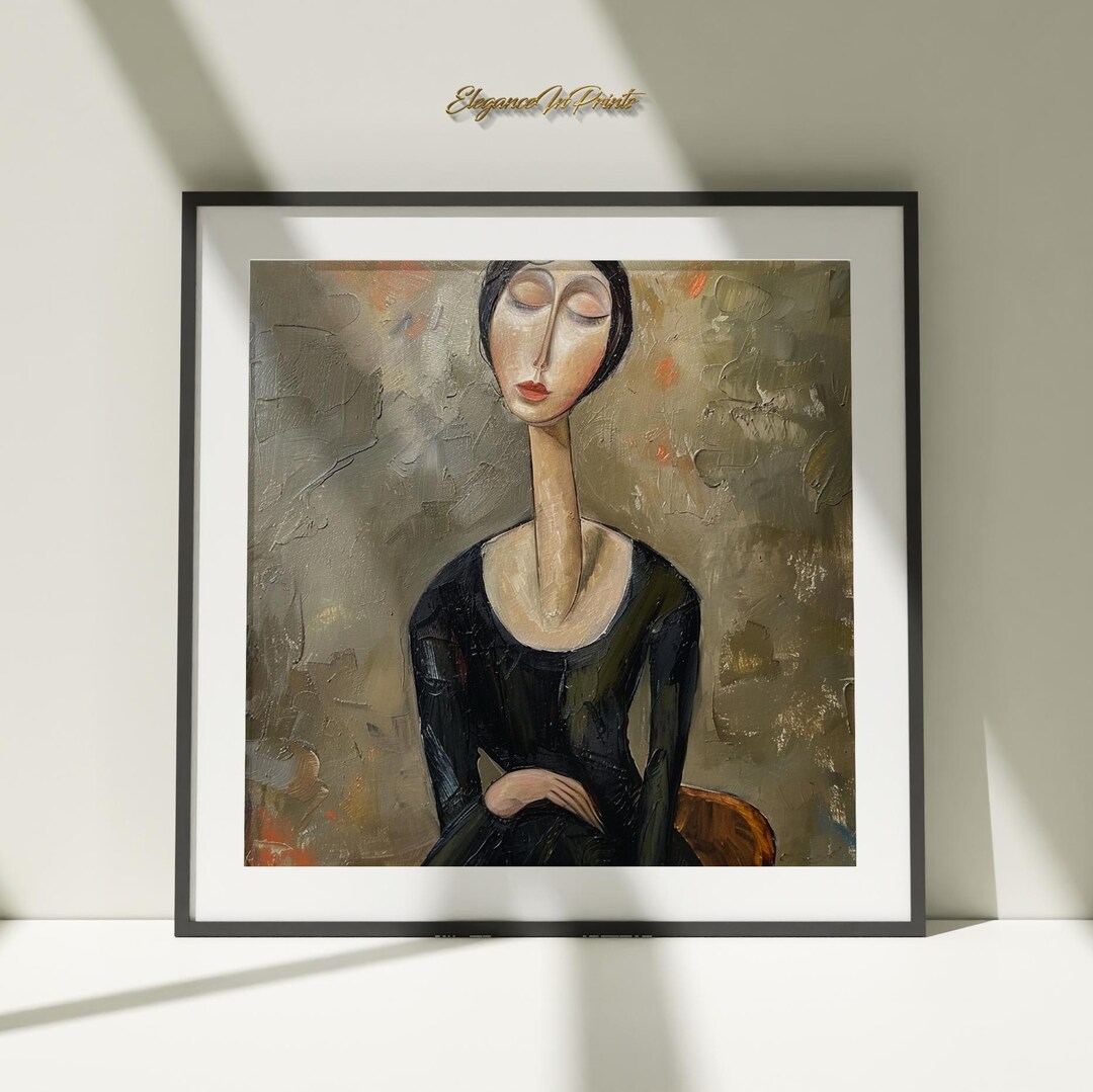 Amedeo Modigliani Poster, Amedeo Modigliani Print, Vintage Poster Print ...