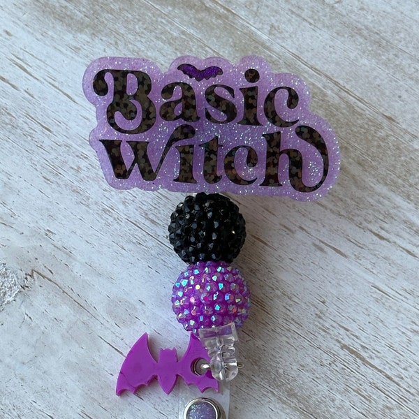 Basic Witch Badge Reel