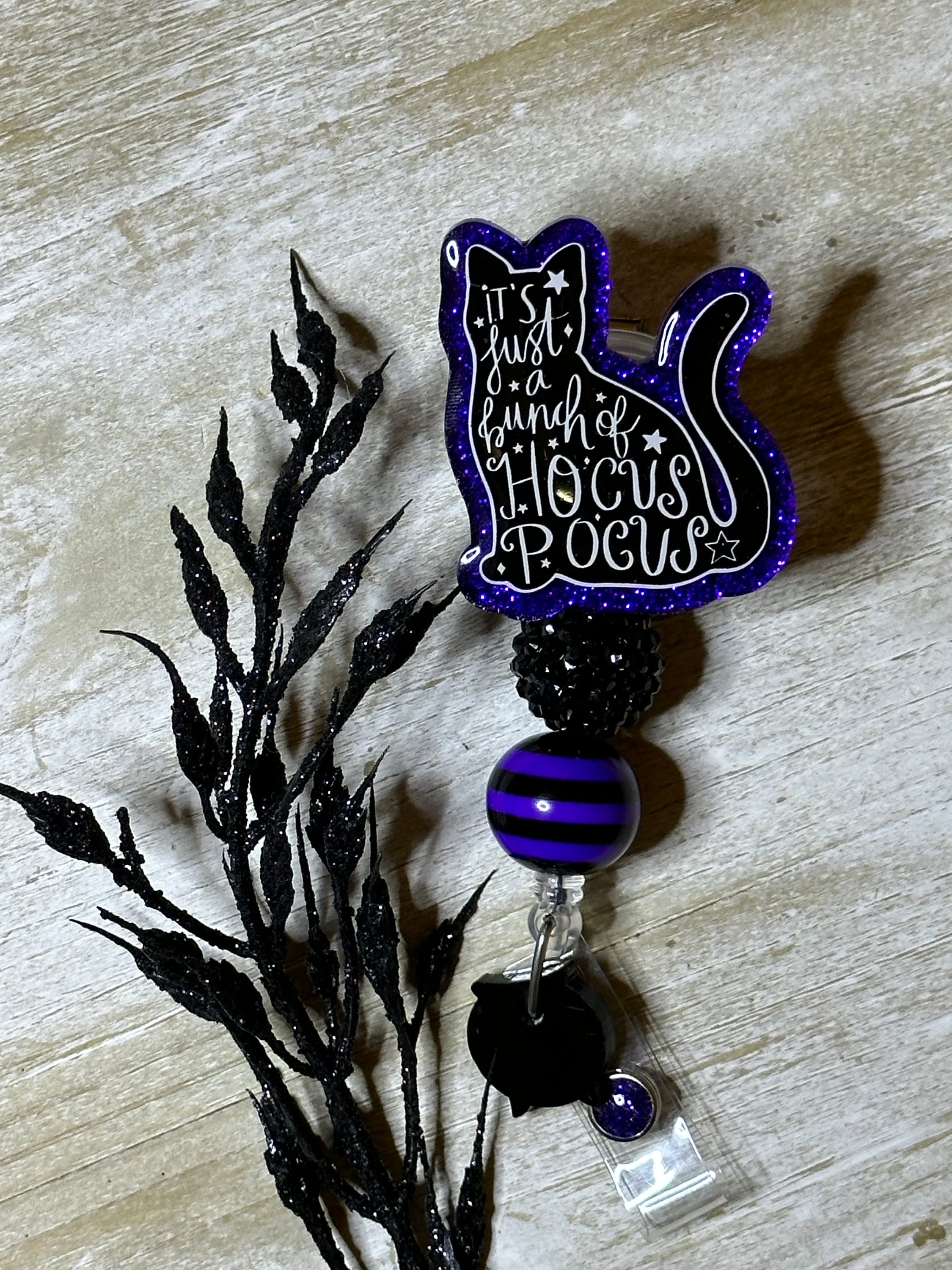 A bunch of Hocus Pocus Badge Reel