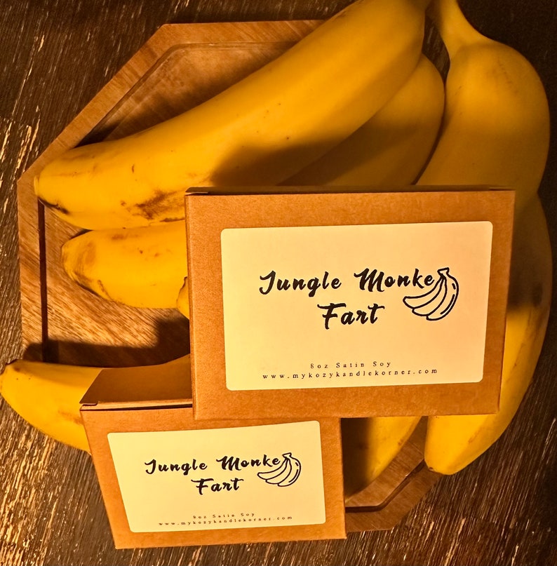 Jungle Monkey Fart Triple Butter Hand Body Bar Etsy