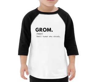 Toddler Grom Quarter Sleeve Shirt