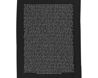 TV Show Episodes Blanket, Supernatural Fan Gift, Cozy Throw for Binge-Watching, Fleece Bed Cover, Soft Couch Wrap, Unique Home Decor