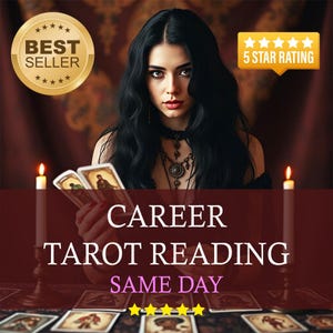 Same Day Career Tarot Reading, Detailed Psychic Career Reading, Career Tarot Card Reading, Finance Reading, Money Reading