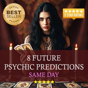 8 previsioni psichiche future, lettura dei tarocchi, lettura psichica futura, lettura del cartomante, lettura dell'amore alla stessa ora