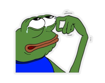 Sad Pepe, Sticker Transparent