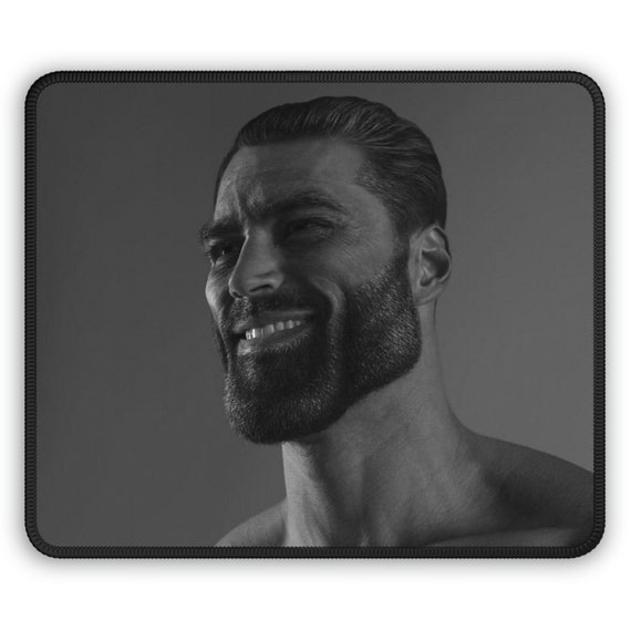 Funny Chad Yes - Yes Chad Meme - Yes Face Meme Mouse Pad for Sale by Be  Cool