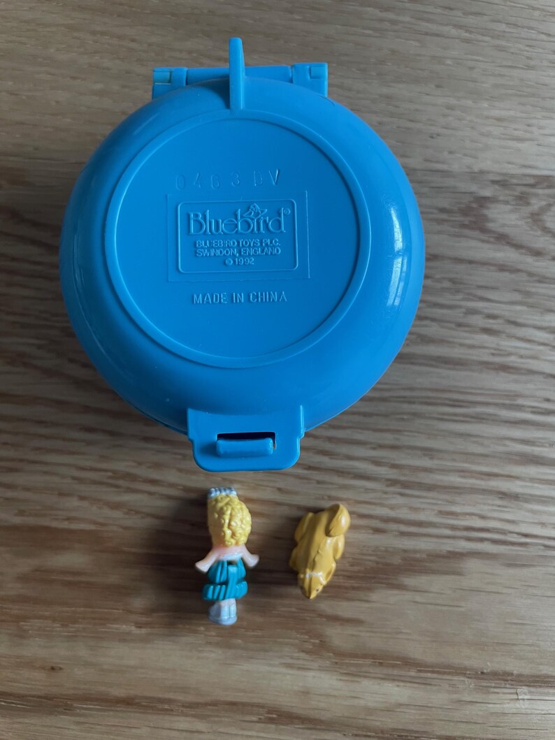 Bluebird Polly Pocket Jeweled Sea 1992 - 100 % complet avec