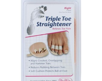 Triple Toe Straightener