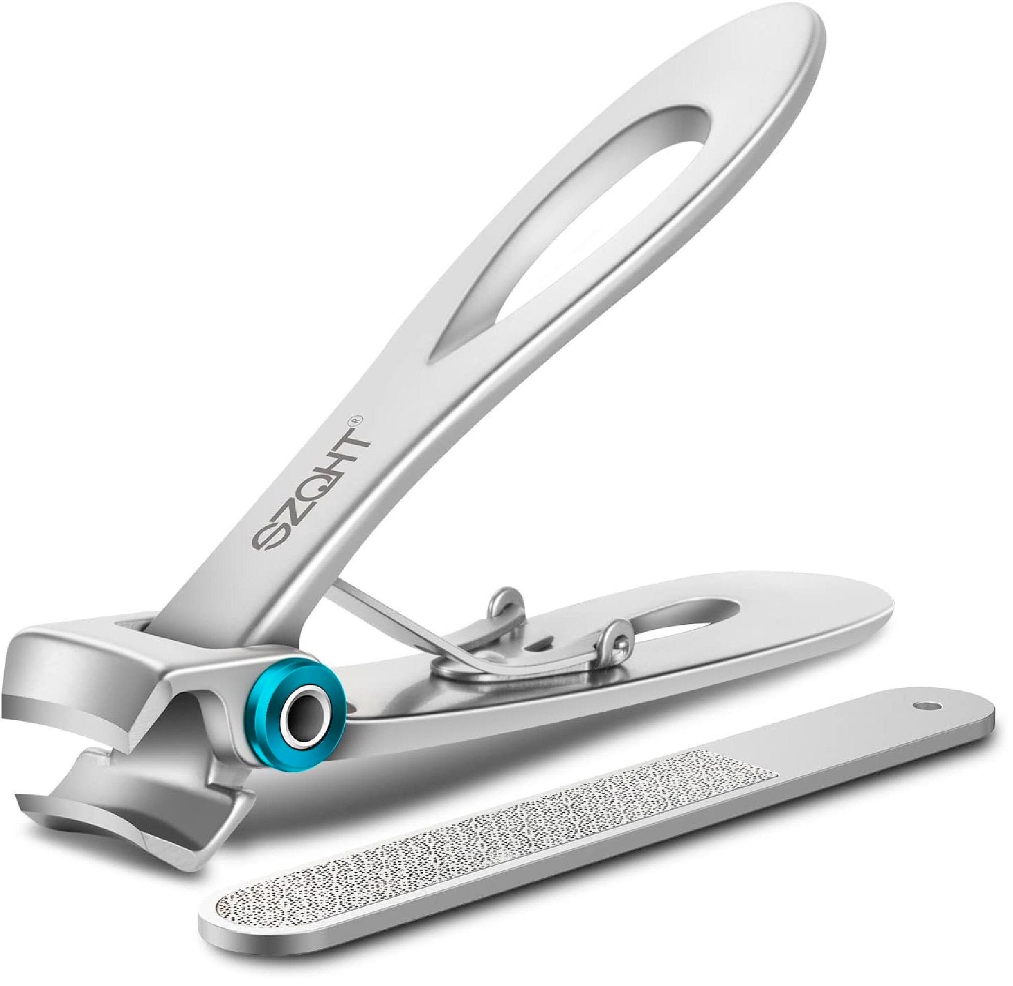 SZHLUX Nail Clippers Ultra Wide Jaw Opening Toenail Clippers Set