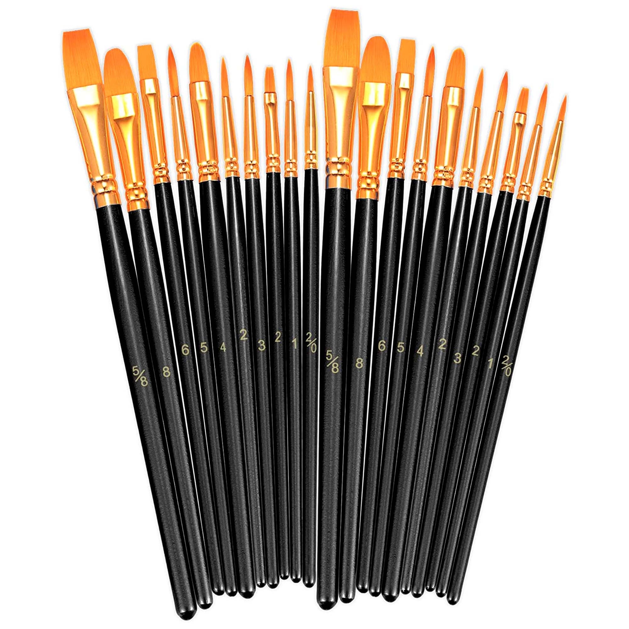 Dropship 12 Pcs Assorted Size Nylon Paint Brushes Oil Painting Household Soft  Bristle Cleaning Brush BBQ Sweeping Dust to Sell Online at a Lower Price
