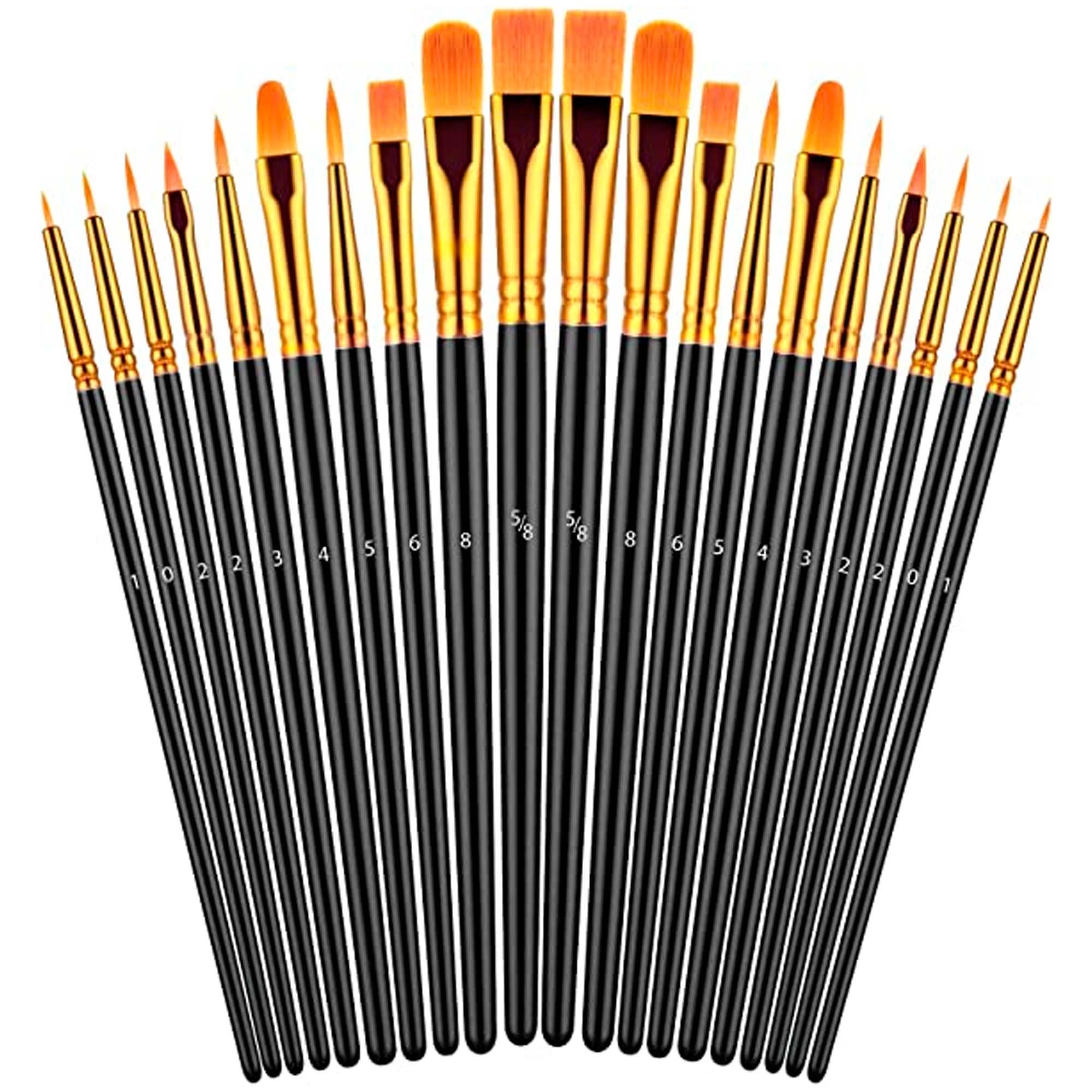 13pcs Multi-use Paintbrush Nylon Painting Brush Canvas Painting Brush  Student Paint Brushes Kit