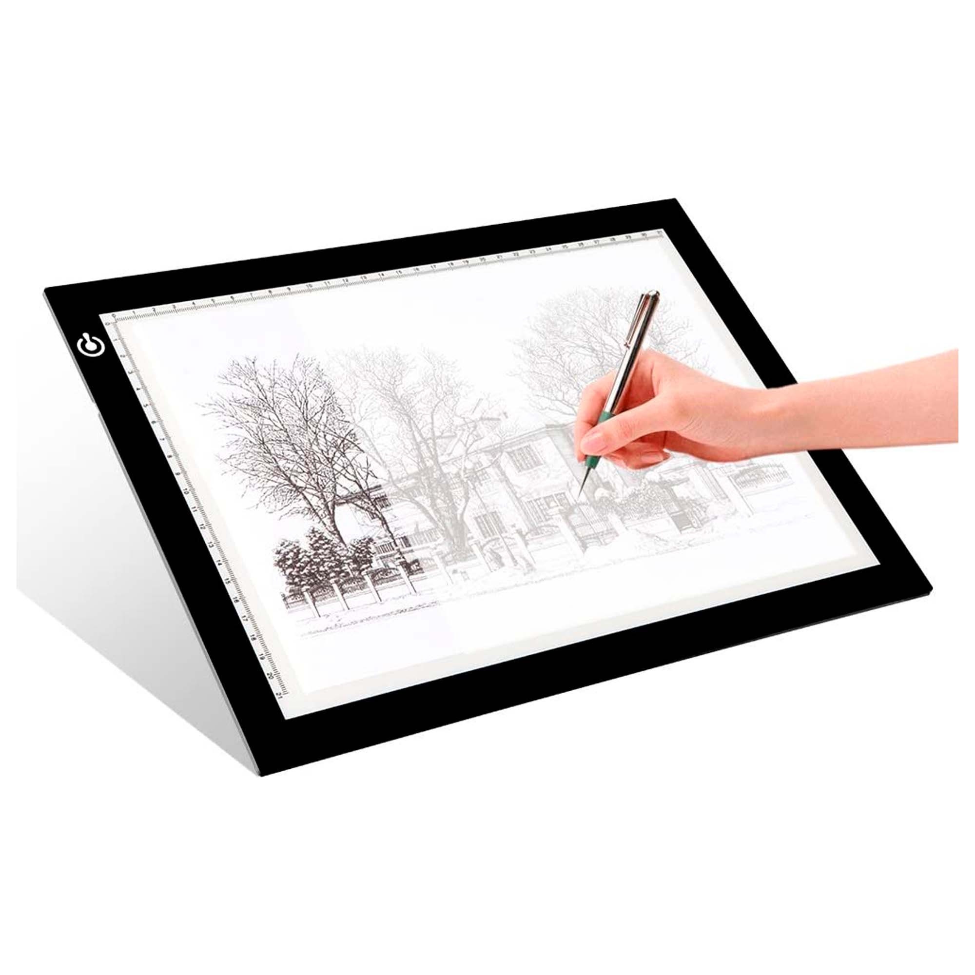 EXCEART A4 Led Drawing Board Diamond Art Light Led Copy Board Dimond  Lightbox Copy Drawing Board Light Tracing Table Led Light Tablet Pad  Painting