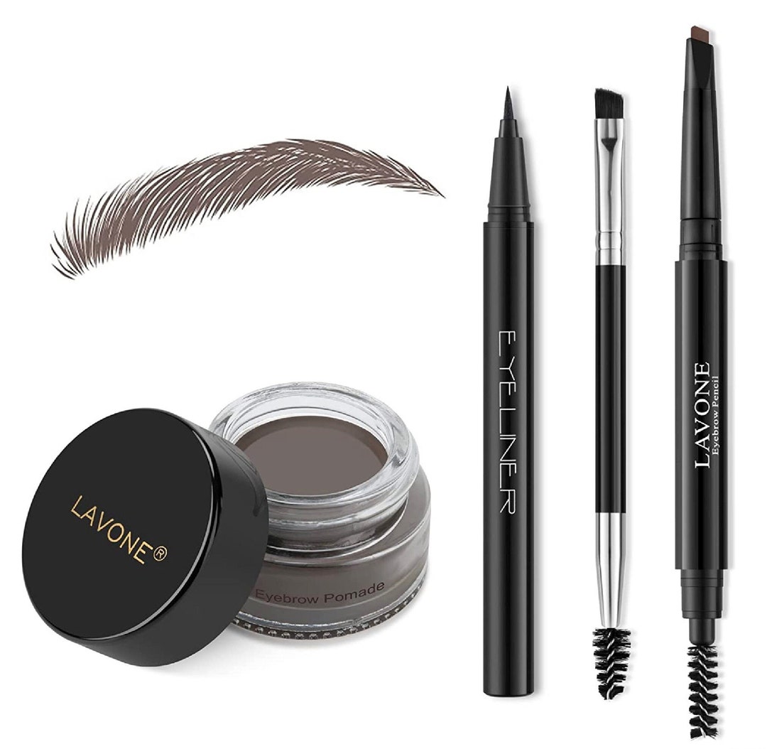 Eyebrow Kit Eyebrow Makeup Kit With Waterproof Eyebrow Etsy