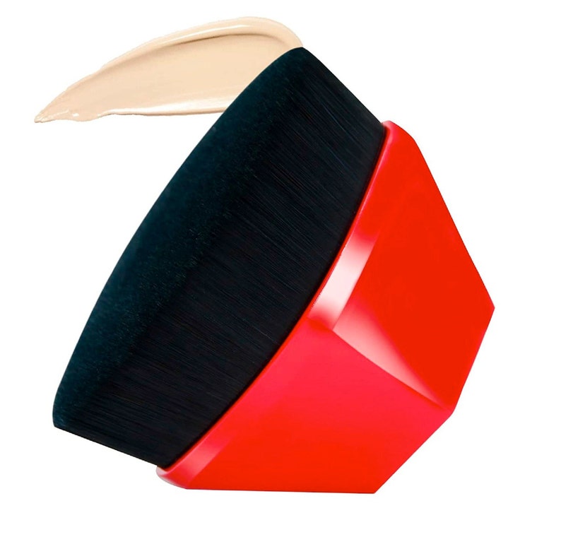 Foundation Makeup Brush Flat Top Kabuki Hexagon Face Blush Etsy