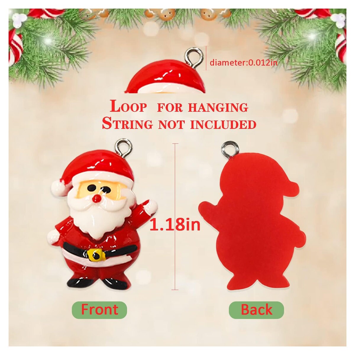 Mini Christmas Ornaments for Mini Tree Decorations Small Christmas