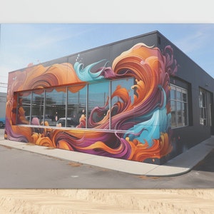 Miami Graffiti, Graffiti, Spray Paint, Digital Download, Digital Wall Art, Wall Art, Home Decor, Wall Decor, Office Decor, Digital Art