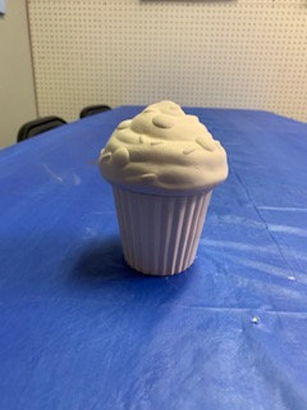 You Paint Ceramic Cupcake Box/trinket Box/ceramic Etsy