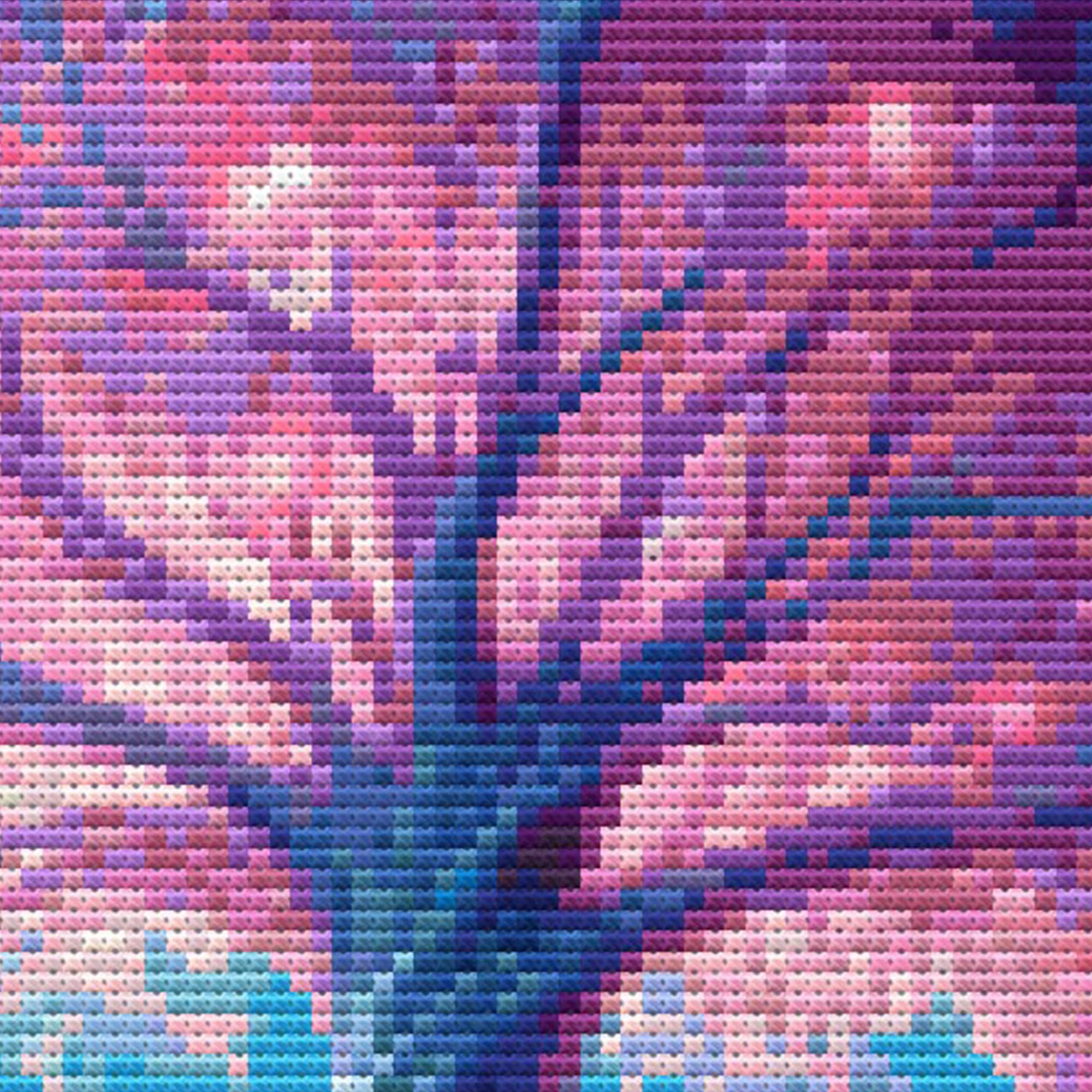 Magic Book Full Coverage Cross Stitch Pattern, Instant Download PDF ...