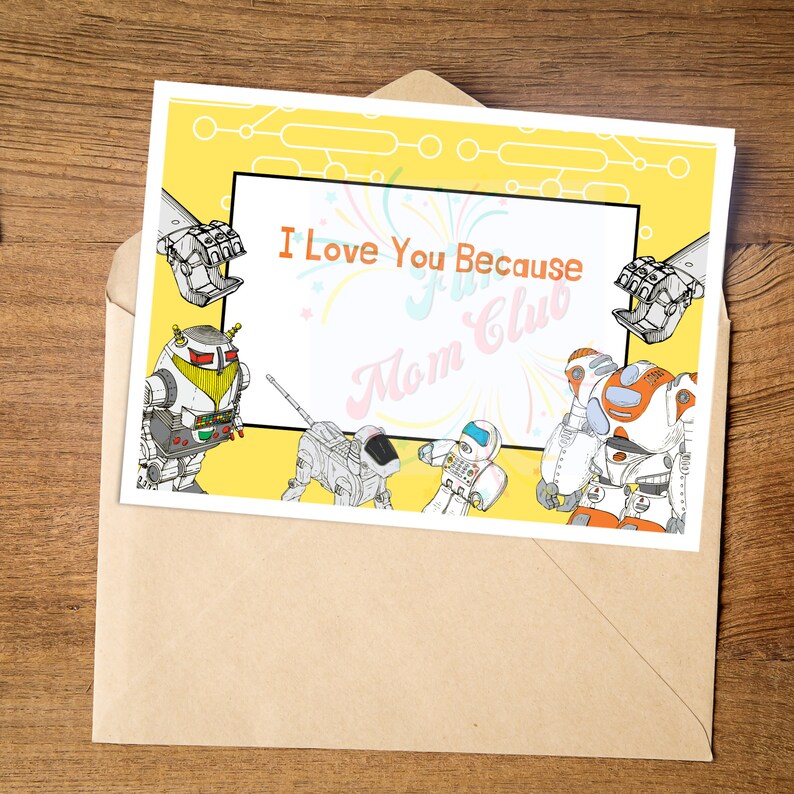 Printable Reasons I Love You Stationery Cards for Boys Birthday Gift ...